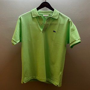 Lacoste Pique Cotton 2 Button Polo Classic Fit Men's Medium